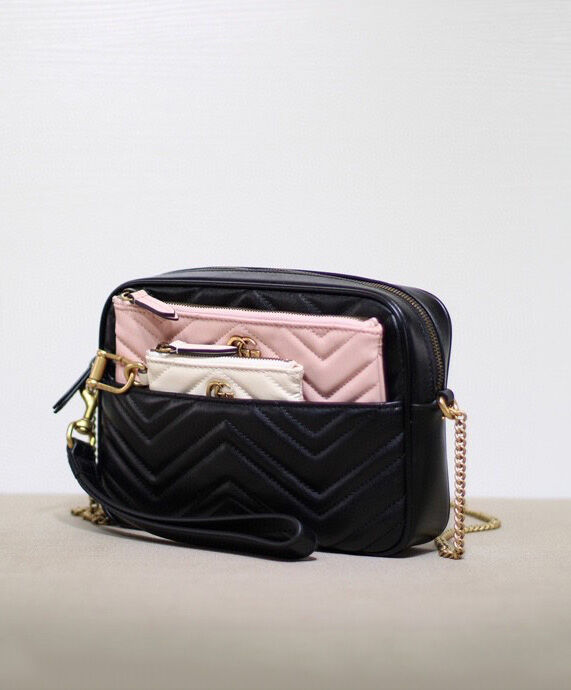 Gucci Double G Multi-use Mini Bag 699758 Black
